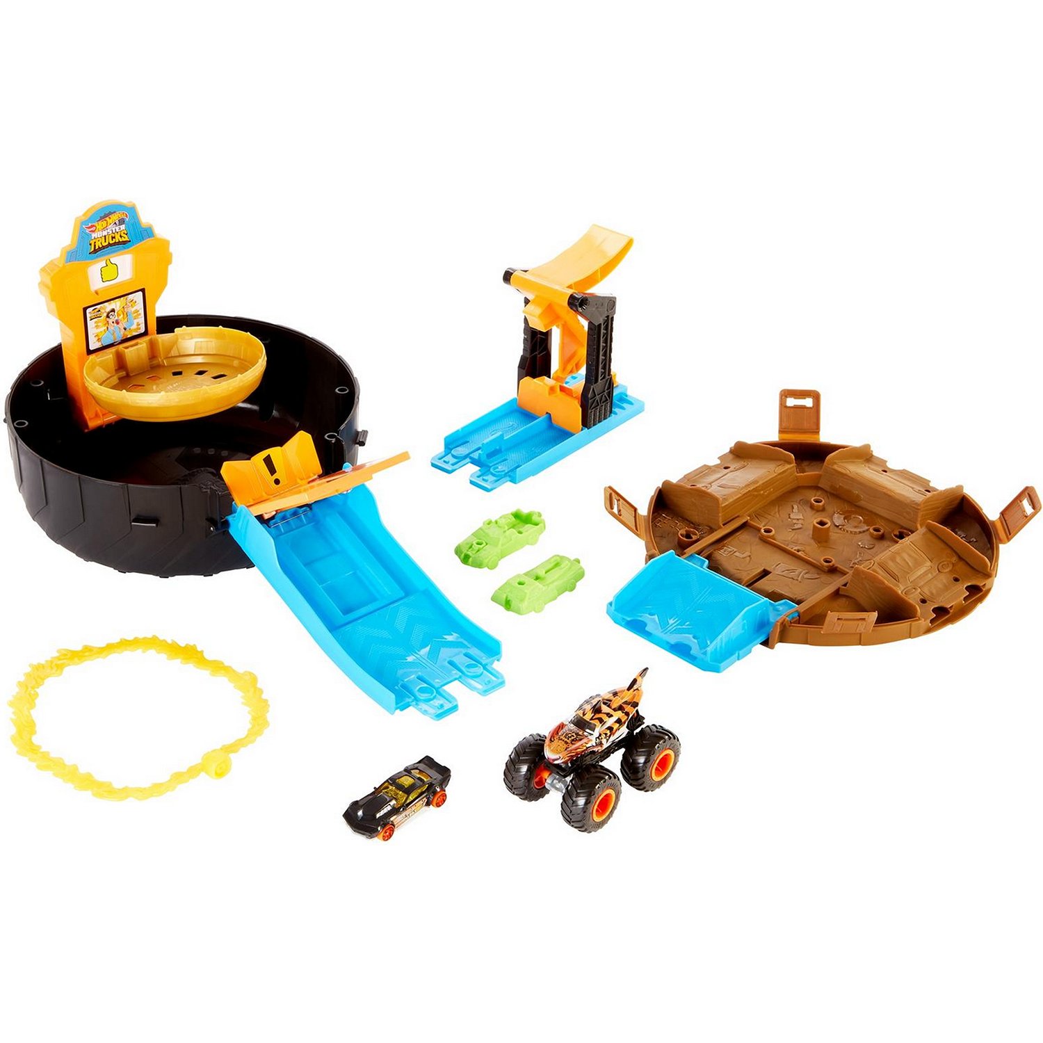 Купить Трек Hot Wheels Monster Trucks Stunt Tire GVK48 в Новороссийске в  интернет-магазине LEMI KIDS