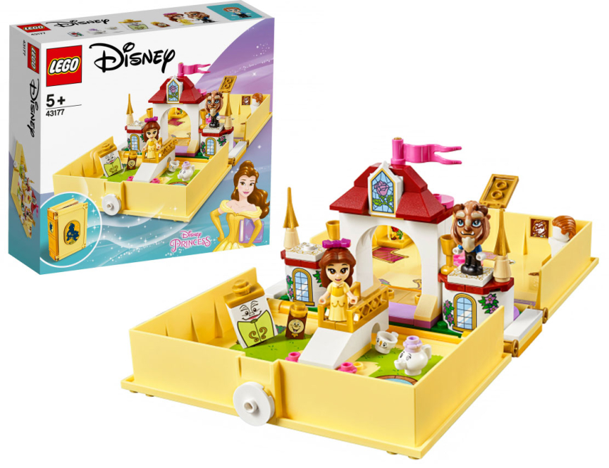 Конструктор LEGO Disney Princess 43177 Книга сказочных приключений Белль