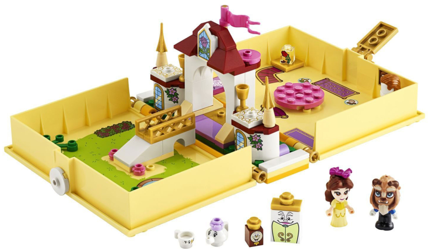 Конструктор LEGO Disney Princess 43177 Книга сказочных приключений Белль