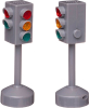 Светофор и дорожные знаки ABtoys, со звуковыми и световыми эффектами