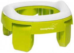 Дорожный горшок Roxy Kids HandyPotty в фирменной сумке лайм